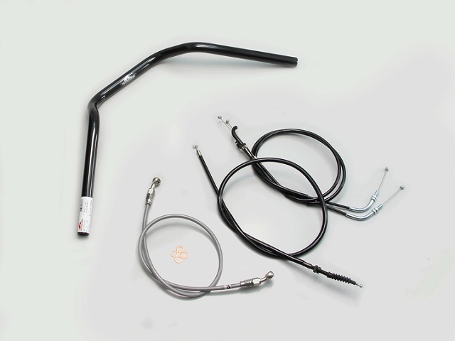 ﾊﾘｹｰﾝ H714-046B ﾅﾛｰ2型 ﾊﾝﾄﾞﾙｷｯﾄ ﾊﾝﾄﾞﾙｾｯﾄ ﾌﾞﾗｯｸ Z250(13-14 ABS無し車)