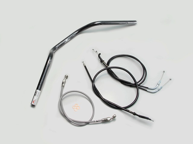 ﾊﾘｹｰﾝ H714-071B ﾖｰﾛﾋﾟｱﾝ2型 ﾊﾝﾄﾞﾙｷｯﾄ ﾊﾝﾄﾞﾙｾｯﾄ ﾌﾞﾗｯｸ Z250(13-14 ABS無し車)