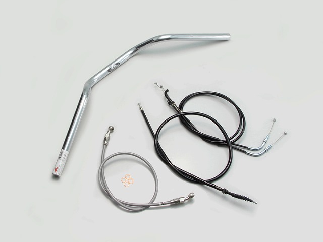 ﾊﾘｹｰﾝ H714-071C ﾖｰﾛﾋﾟｱﾝ2型 ﾊﾝﾄﾞﾙｷｯﾄ ﾊﾝﾄﾞﾙｾｯﾄ ｸﾛｰﾑﾒｯｷ Z250(13-14 ABS無し車)