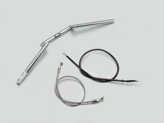 ﾊﾘｹｰﾝ H714-095C 100ﾛﾎﾞｯﾄ2型 ﾊﾝﾄﾞﾙｷｯﾄ ﾊﾝﾄﾞﾙｾｯﾄ ｸﾛｰﾑﾒｯｷ Z250(13-14 ABS無し車)｜バイクマン　店