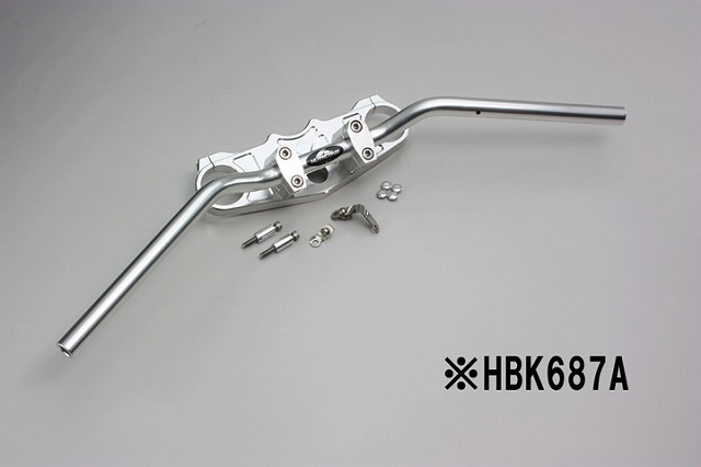 ﾊﾘｹｰﾝ HBK687A ﾊﾞｰﾊﾝﾄﾞﾙｷｯﾄ ﾊﾝﾄﾞﾙｾｯﾄ ｼﾙﾊﾞｰ ZX-14R ABS (16-17)STD ※HGﾓﾃﾞﾙはHBK688Aが適合
