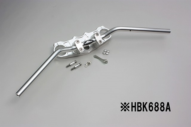 ﾊﾘｹｰﾝ HBK688A ﾊﾞｰﾊﾝﾄﾞﾙｷｯﾄ ﾊﾝﾄﾞﾙｾｯﾄ ｼﾙﾊﾞｰ ZX-14R ABS (16-17)HGﾓﾃﾞﾙ ※STDはHBK687Aが適合