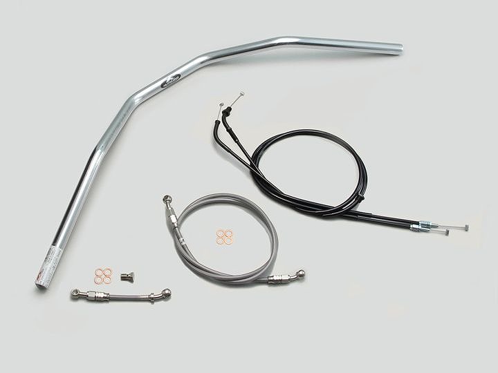 ハリケーン H029-032C ハンドルセット スーパートラッカー クロームメッキ CB1300SF'10-13 ABS車｜バイクマン　店 18,895円