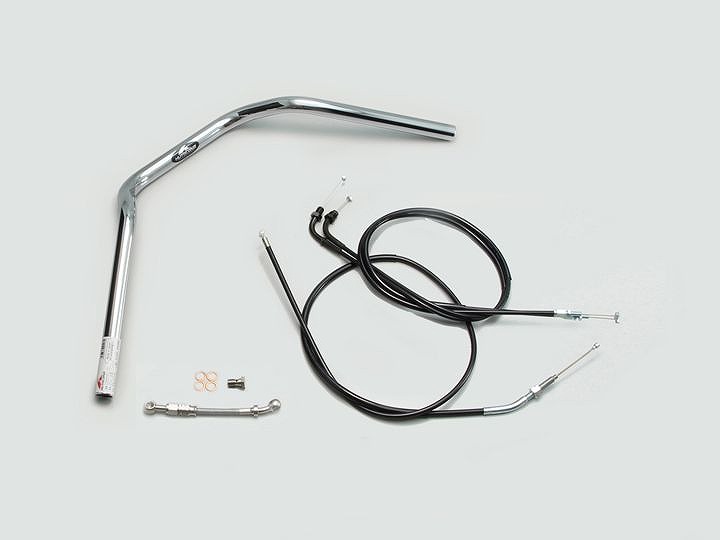 ハリケーン H030-046C ハンドルセット ナロー2型 クロームメッキ CB400SF'08-13 ABS車｜バイクマン　店