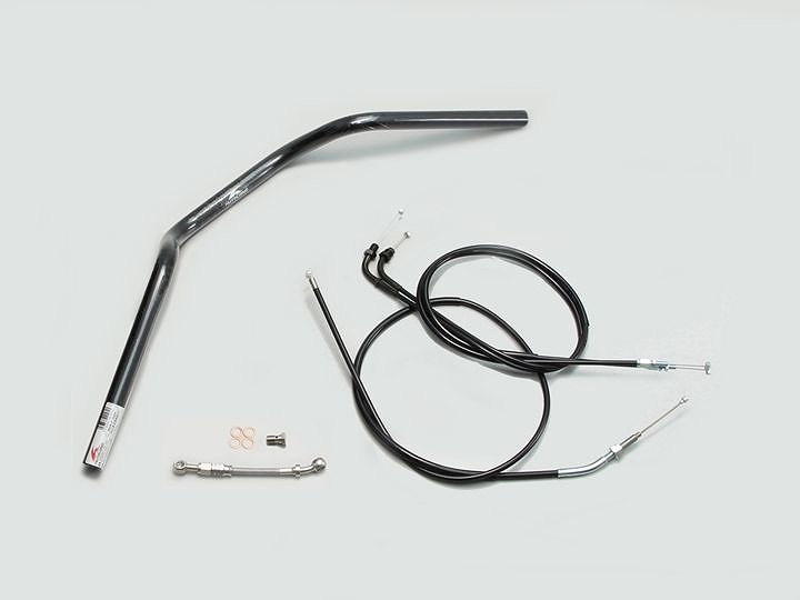 ハリケーン H030-071B ハンドルセット ヨーロピアン2型 ブラック CB400SF'08-13 ABS車