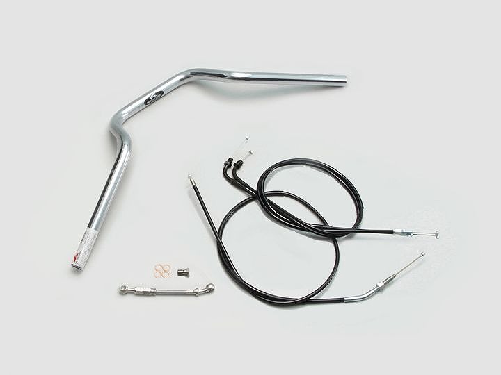 ハリケーン H030-903C ハンドルセット クォーター3型 クロームメッキ CB400SF'08-13 ABS車