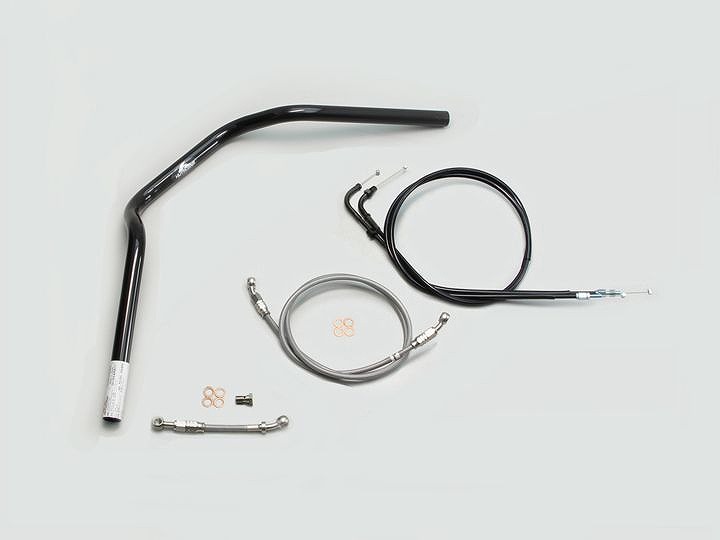 ハリケーン H031-070B ハンドルセット POLICE 2型 ブラック CB1100RS