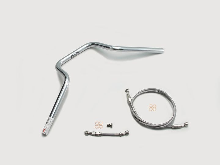 ハリケーン H035-904C ハンドルセット クォーター4型 クロームメッキ CB1300SB'14-19 ABS車|バイクマン 店