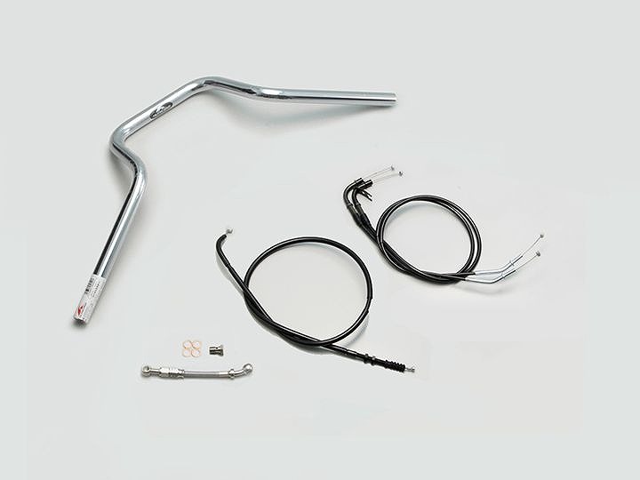 ハリケーン H715-904C ハンドルセット クォーター4型 クロームメッキ Z900RS