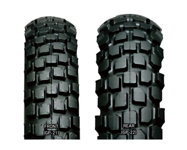 IRC 111390 フットルース GP-22 120/90-16 M/C 63P WT 16インチ チューブタイプ リア バイアス オンロード オフロード オートバイ 二輪車用 バイクタイヤ 井上ゴム|バイクマン 店