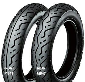 IRC 井上ｺﾞﾑ 122495 MB 48 100/90-12 59J TL ﾌﾛﾝﾄ ﾊﾞｲｸ ﾀｲﾔ IRC 井上ｺﾞﾑ 122495｜バイクマン　店