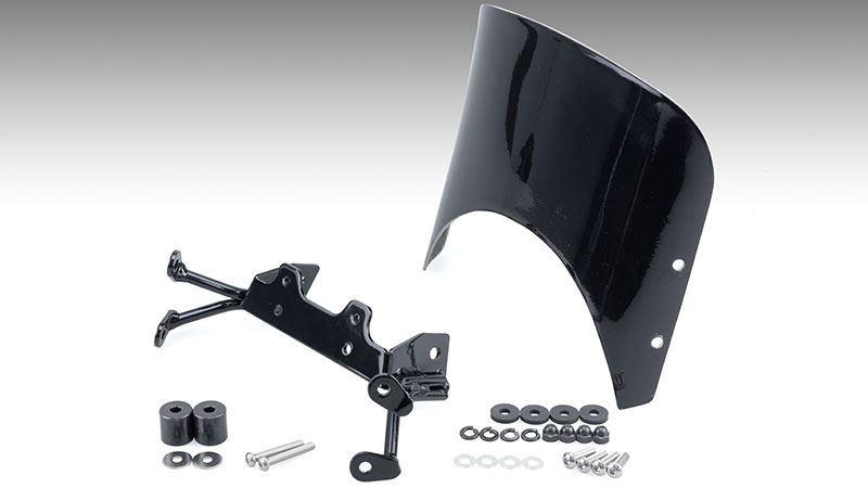 キジマ 305-481 メーターバイザーキット 黒ゲルコート XSR125 バイク 風貌 風よけ 泥よけ｜バイクマン　店