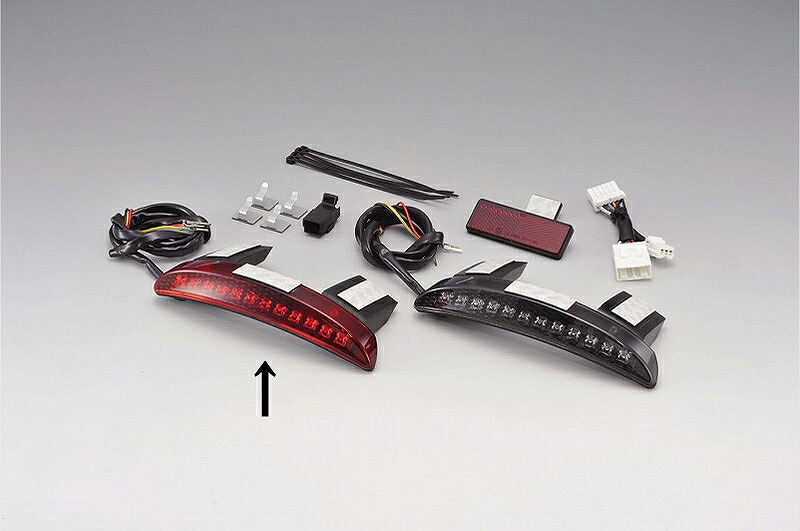 ｷｼﾞﾏ KIJIMA HD-01407 ﾃｰﾙﾗﾝﾌﾟｷｯﾄ LED ｽﾘﾑ/ﾚｯﾄﾞ XL1200N/X/V（11-13） ｷｼﾞﾏ KIJIMA HD-01407