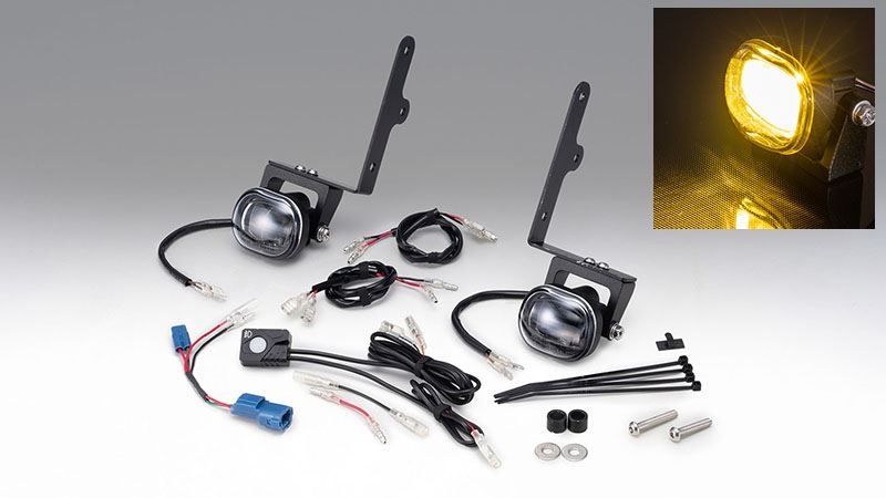 キジマ 205-6158Y フォグランプキット イエローLED CT125 ハンターカブ カスタム パーツ セット 24,679円