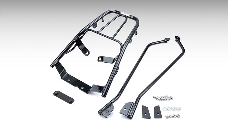 キジマ 210-2511 リアキャリア ブラック 縦155×横215mm GSX-R125/S125 荷台 荷物置き ツーリング