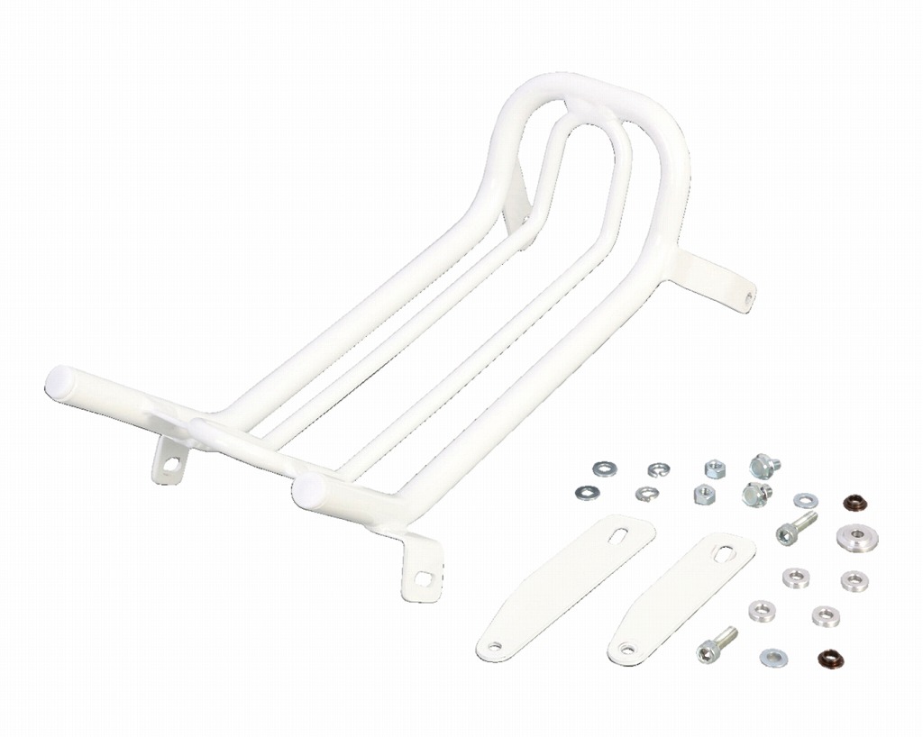 キタコ KITACO 80-539-14462 ファッションセンターキャリアー ホワイト 125×210mm クロスカブ50/110 荷台