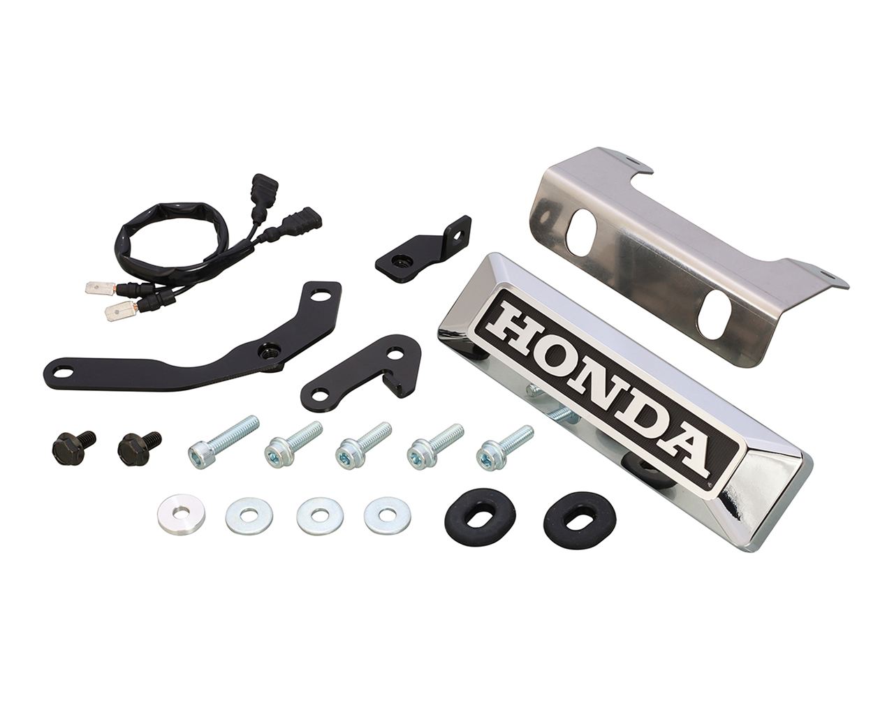 キタコ 799-1301000 フロントエンブレムキット モンキー125 ホンダ HONDA 外装 アクセサリー ドレスアップ KITACO