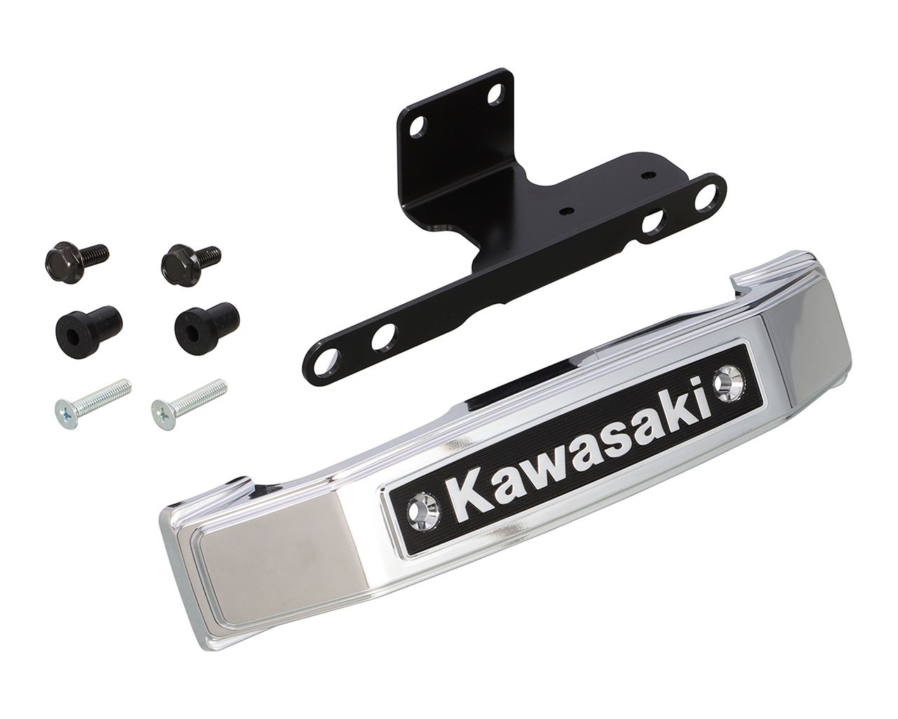 キタコ 799-4810100 フロントエンブレムキット シルバー スモールタイプ Z900RS/SE バイク