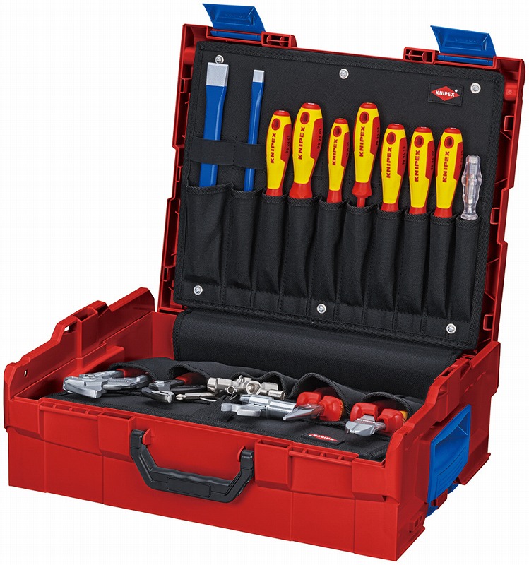 KNIPEX クニペックス 002119LBS 検査と修理用物の具書き割り L-Boxx入 442×151×357粍