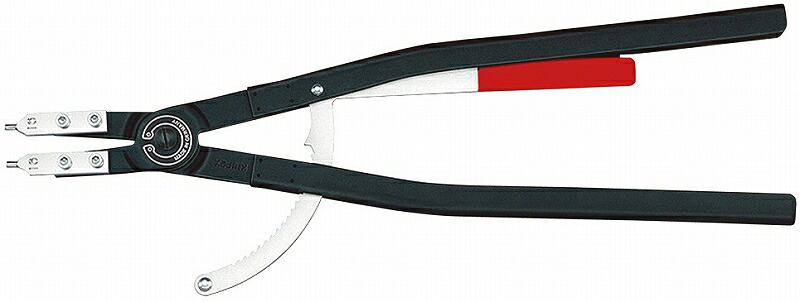 KNIPEX ｸﾆﾍﾟｯｸｽ 4410-J6 穴用ｽﾅｯﾌﾟﾘﾝｸﾞﾌﾟﾗｲﾔｰ 直 相応う口径(φ粍)：252-400 先っちょ手当て径(φ粍)：4.5 全長(粍)：580 質量(g)：1755