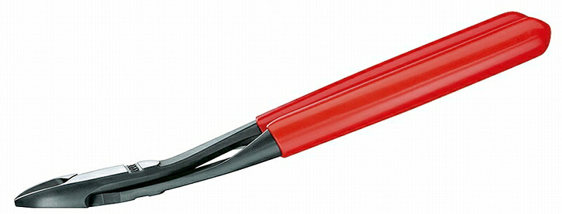KNIPEX ｸﾆﾍﾟｯｸｽ 7421-250 豪然たる型斜ﾆｯﾊﾟｰ(ﾍﾞﾝﾄﾀｲﾌﾟ) 切りおとす電気容量（中硬線；φ粍)：4.6 切りおとす電気容量(硬線；φ粍)：3.5 切りおとす電気容量(洋琴線；φ粍)：3.0 全長(粍)：250 質量(g)：390 ニッパー-花・ガーデン・DIY