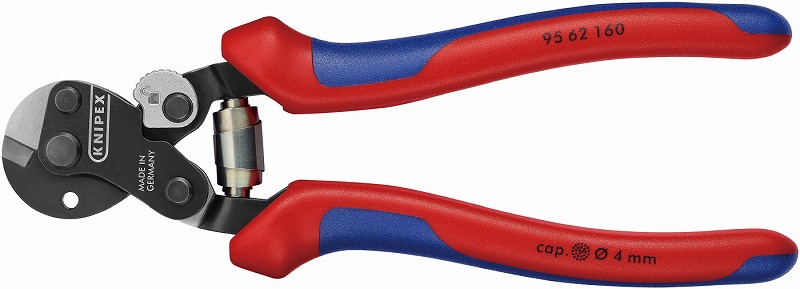 KNIPEX クニペックス 9562-160SB ワイヤーロープカッター 160粍