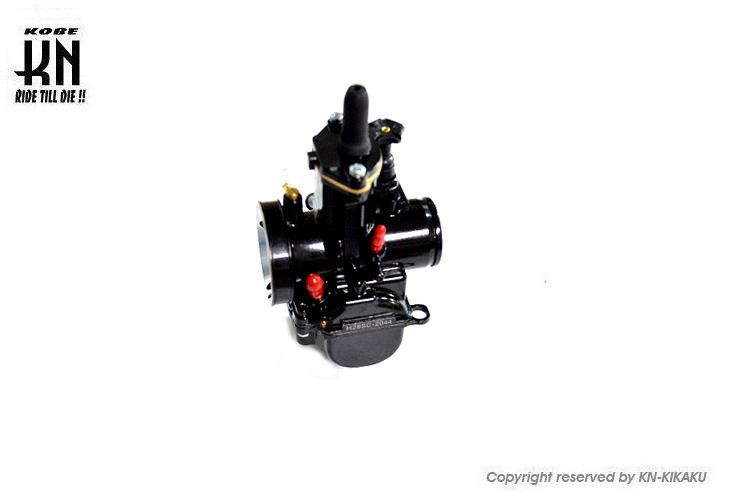 KN企画 SWR28 ビッグキャブレター SWR パワージェット付き 28mm 汎用 バイク 吸気 パーツ