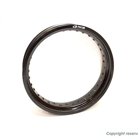 KN企画 01R0039B-KN RCB アルミホイールリム ブラック 幅1.85inch&times;直径16inch バイク 36ホール｜バイクマン　店