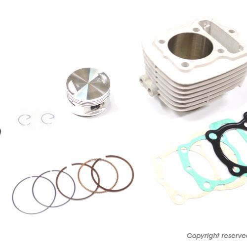 KN企画 H1019 セラミックボアアップキット 57mm/115cc エイプ100 ノーマルシリンダーヘッド対応 セラミックシリンダー