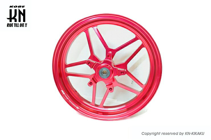 楽天市場】NCY CYGNUS X シグナスX アルミホイール前後セット レッド