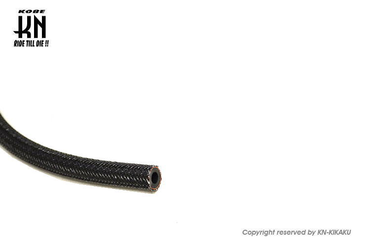 国内在庫】 ガソリンホース 燃料ホース 強化三層 耐油ゴムフュエルホース 内径12.7ｍｍ 黒１M 