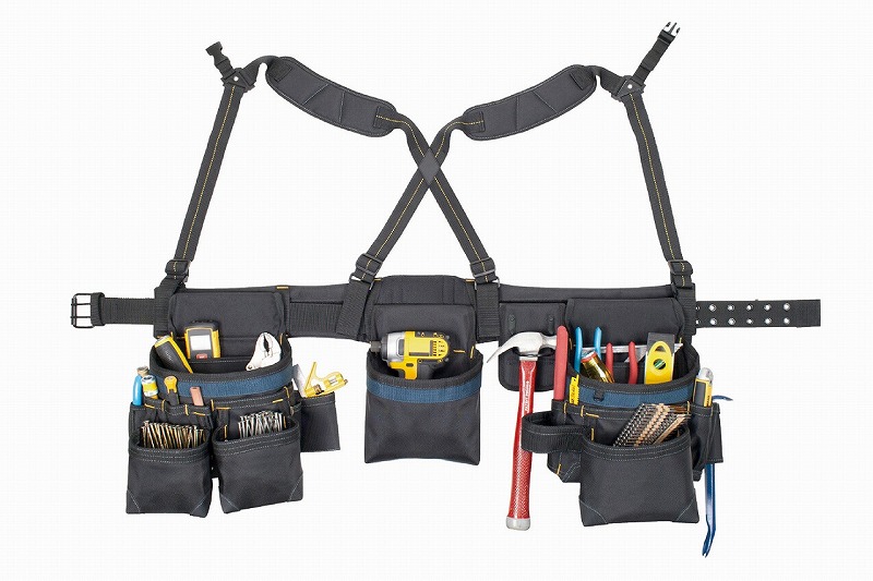 KUNY'S クニーズ AP-2617 腰袋両側ベルト 585×216×420mm 工具入れ|バイクマン 店