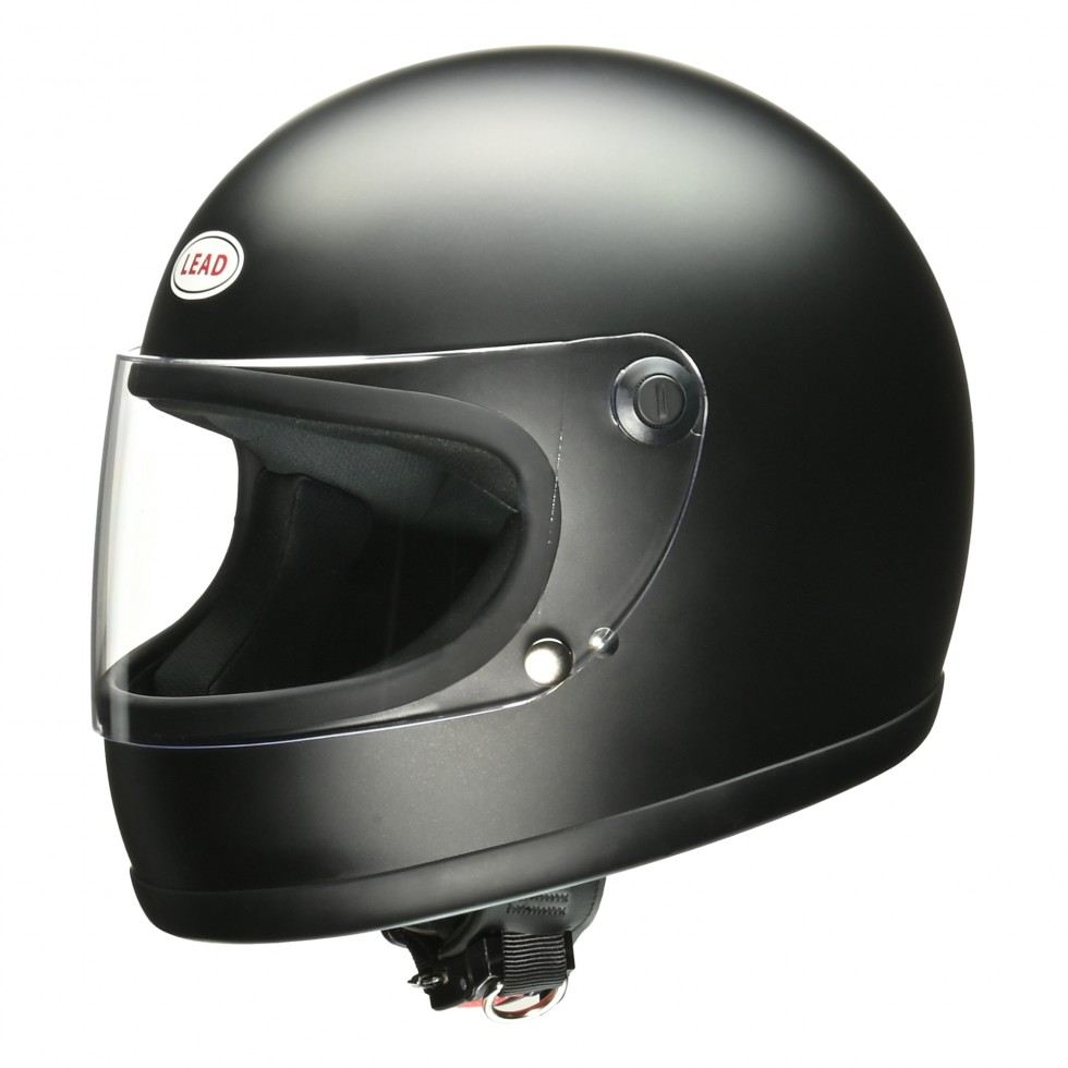 リード工業 RX-100R2 フルフェイス ヘルメット マットメタリックブラック フリーサイズ(57～60cm未満) 族ヘル レトロ ビンテージ UVカット バイク用 LEAD