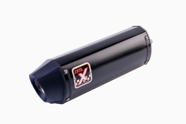 マッドマックス IX-OH6059VXS IXIL イクシル スリップオン マフラー XOVS ブラックHTペイント 413 mm 3 kg 1本 X-ADV750 バイク パーツ MADMAX｜バイクマン　店