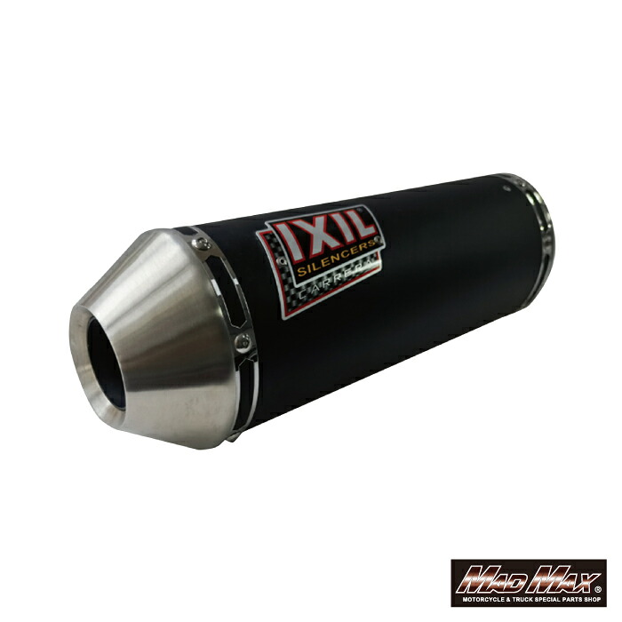 マッドマックス IX-OS809WX IXIL イクシル フルEX マフラー XOWS ブラックHTペイント 390 mm 2.2 kg 1本 HJ150-9 バイク パーツ MADMAX|バイクマン 店