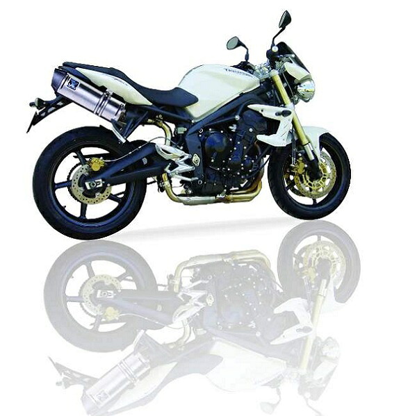 マッドマックス IX-OT404445VSE IXIL イクシル スリップオン 左右2本出し マフラー SOVE マットポリッシュ 493 mm 3 kg 2本 STREET TRIPLE 675 バイク｜バイクマン　店