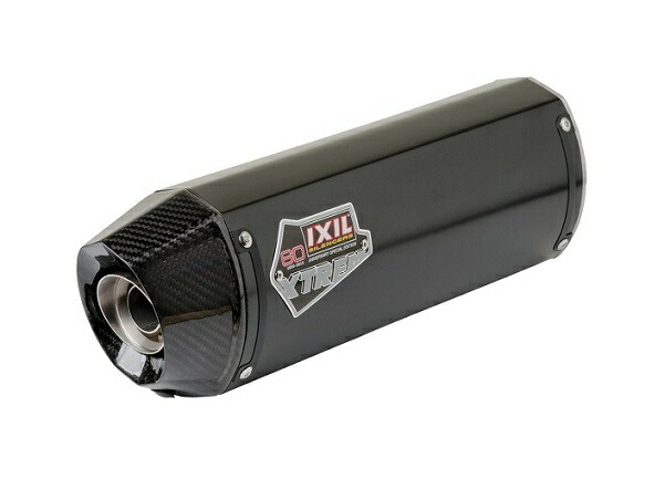 マッドマックス IX-OT409091VXC IXIL イクシル スリップオン 左右2本出し マフラー XOVC ブラックHTペイント 413 mm 2.1 kg 2本 ST1050 SPEED TRIPLE バイク