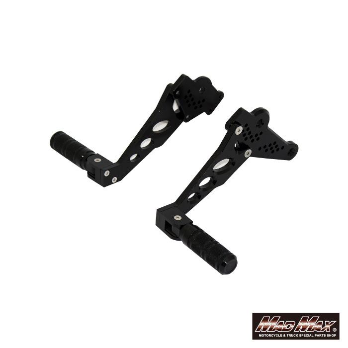 マッドマックス MR19-CT03-01 MrQuick製 タンデムステップ ブラック CT125 ハンターカブ バックステップ 足乗せ 二人乗り MADMAX 12,103円