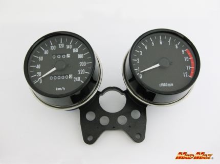 マッドマックス T21-2801-SET 純正タイプ メーターASSY Z1(初期型) 砲弾型 復刻 電装 パーツ MADMAX