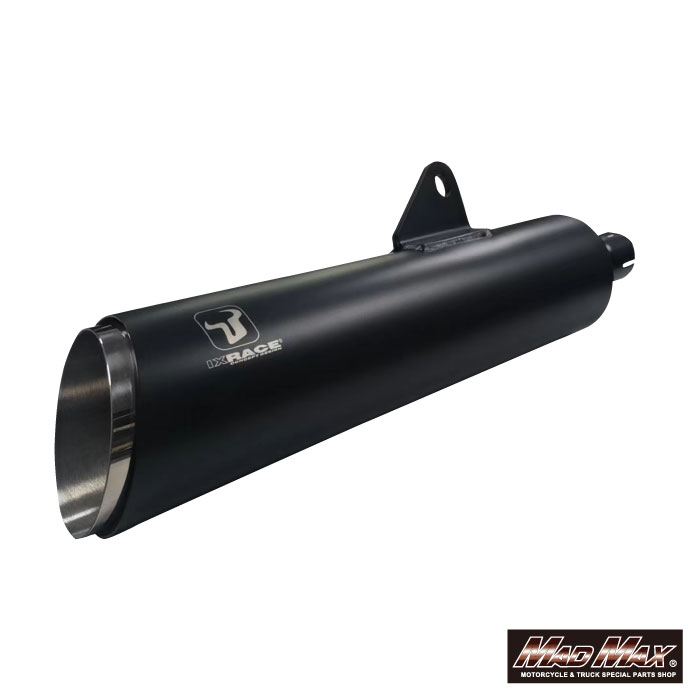 マッドマックス IX-AG4022SB IXRACE スリップオン マフラー MXC ブラックHTペイント HYOSUNG GV125-300S ボバー バイク パーツ MADMAX|バイクマン 店