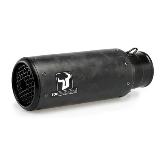 マッドマックス IX-DH6239CX IXRACE アイエックスレース スリップオン マフラー ラウンド DCX カーボンファイバー 約250 mm XL 750 TRANSALP 2023年式 66,000円