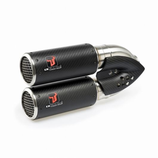 マッドマックス IX-DY9462C2 IXRACE アイエックスレース フルEX マフラー DC2 カーボンファイバー 240 mm YAMAHA MT07 14-20 バイク パーツ｜バイクマン　店
