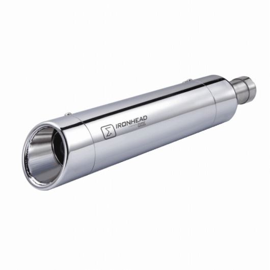 マッドマックス IX-HB5139SC IRONHEAD アイアンヘッド フルEX マフラー HC2-1C クロームメッキ 670 mm BENELLI IMPERIALE 400 バイク パーツ