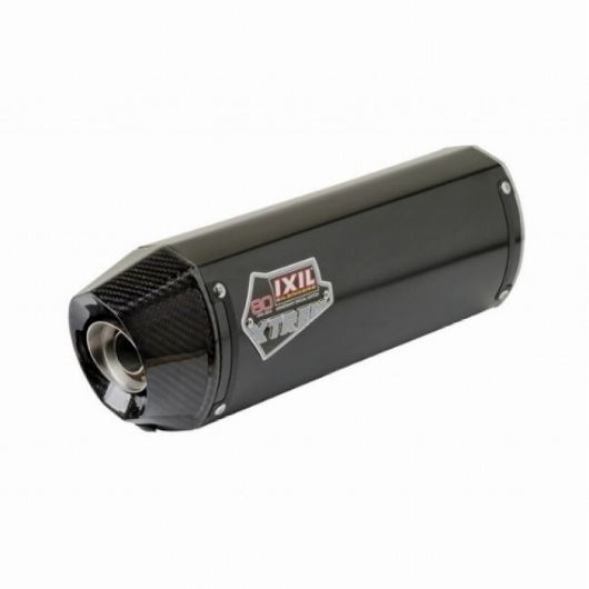 マッドマックス IX-OB5092VXC-1 IXIL イクシル オーバル スリップオン マフラー XOVC ブラックHTペイント 413 mm BMW F 800 ST 06-09 バイク パーツ