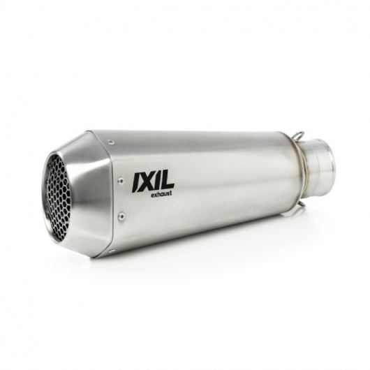 マッドマックス IX-OB553RR IXIL イクシル ヘキサコーン スリップオン マフラー RC1 マットポリッシュ 344mm BENELLI BN 502 C バイク パーツ｜バイクマン　店