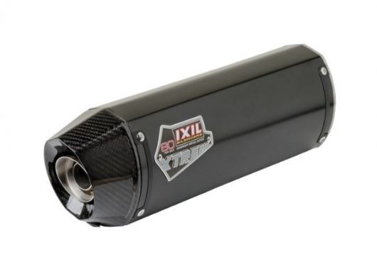 マッドマックス IX-OD506263VXC IXIL イクシル スリップオン マフラー 左右2本出し XOVC ブラックHTペイント 413 mm DUCATI 750 900 SS ´98 V2 750-900