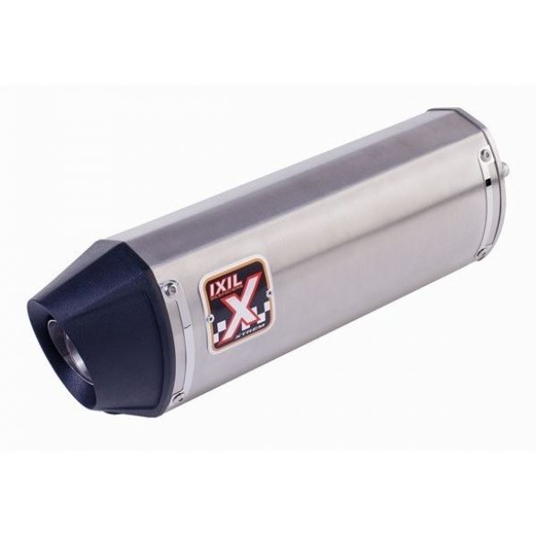 マッドマックス IX-OH6016-VS IXIL イクシル ステンレス フルエキゾースト マフラー OH6016VS Matt polish 393mm CBF125 09-12 JC40 バイク パーツ