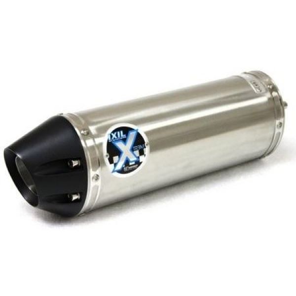 マッドマックス IX-OH6016-VSE IXIL イクシル ステンレス フルエキゾースト マフラー OH6016VSE Matt polish 493 mm CBF125 09-12 JC40 バイク パーツ