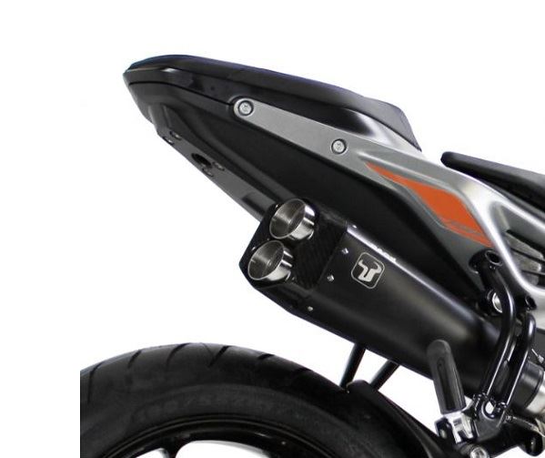 マッドマックス IX-WM3679SB IXRACE スリップオンマフラー 375mm マットブラック M9B ヘキサゴン デュアルエンド デューク790 2018 51,480円