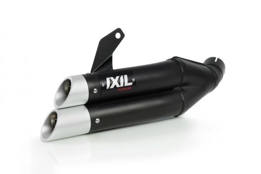 マッドマックス IX-XH6335XB IXIL(イクシル) スリップオンマフラー 430mm ブラックHTペイント L3XB デュアルラウンド 50mm CMX500 レブル